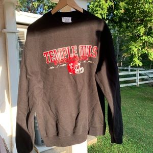 Men’s Large champion Temple Football Crew Neck